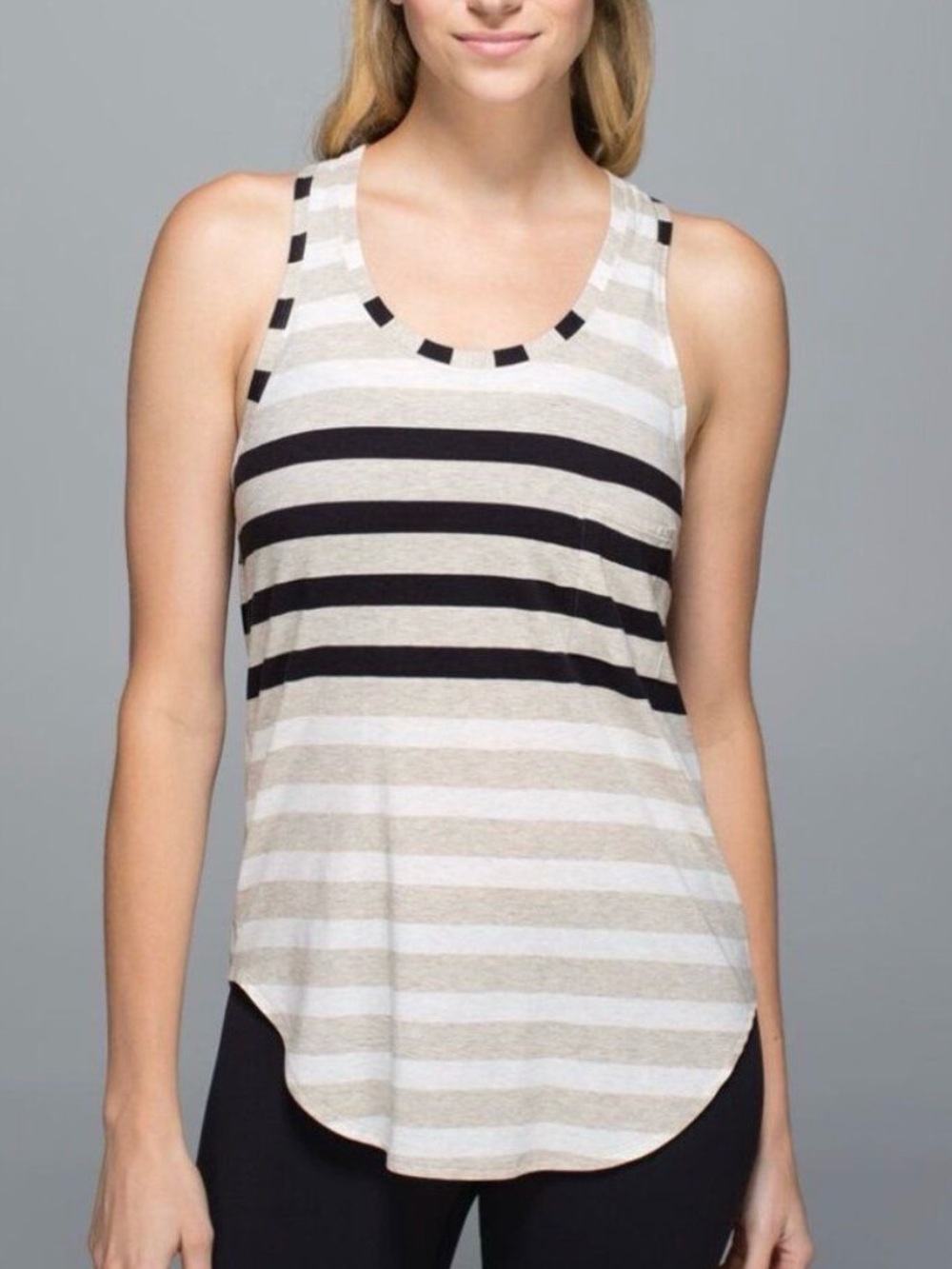 Lululemon Striped Tank Top, Size 4
 Excellent condition